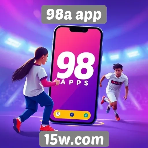 Plataforma 98a app é popular entre jogadores jovens