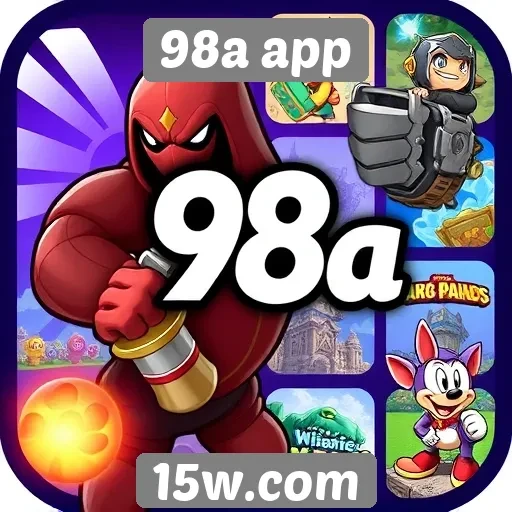 Variedade de jogos disponíveis no 98a app